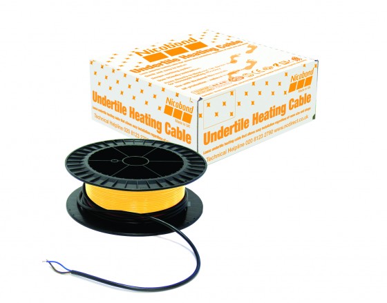Nicobond Undertile Heating Cable Kit 400w(2.0-2.7m2)