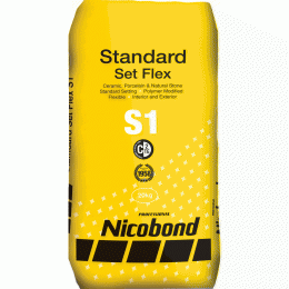 Nicobond Standard Set Flex S1 Adhesive Grey