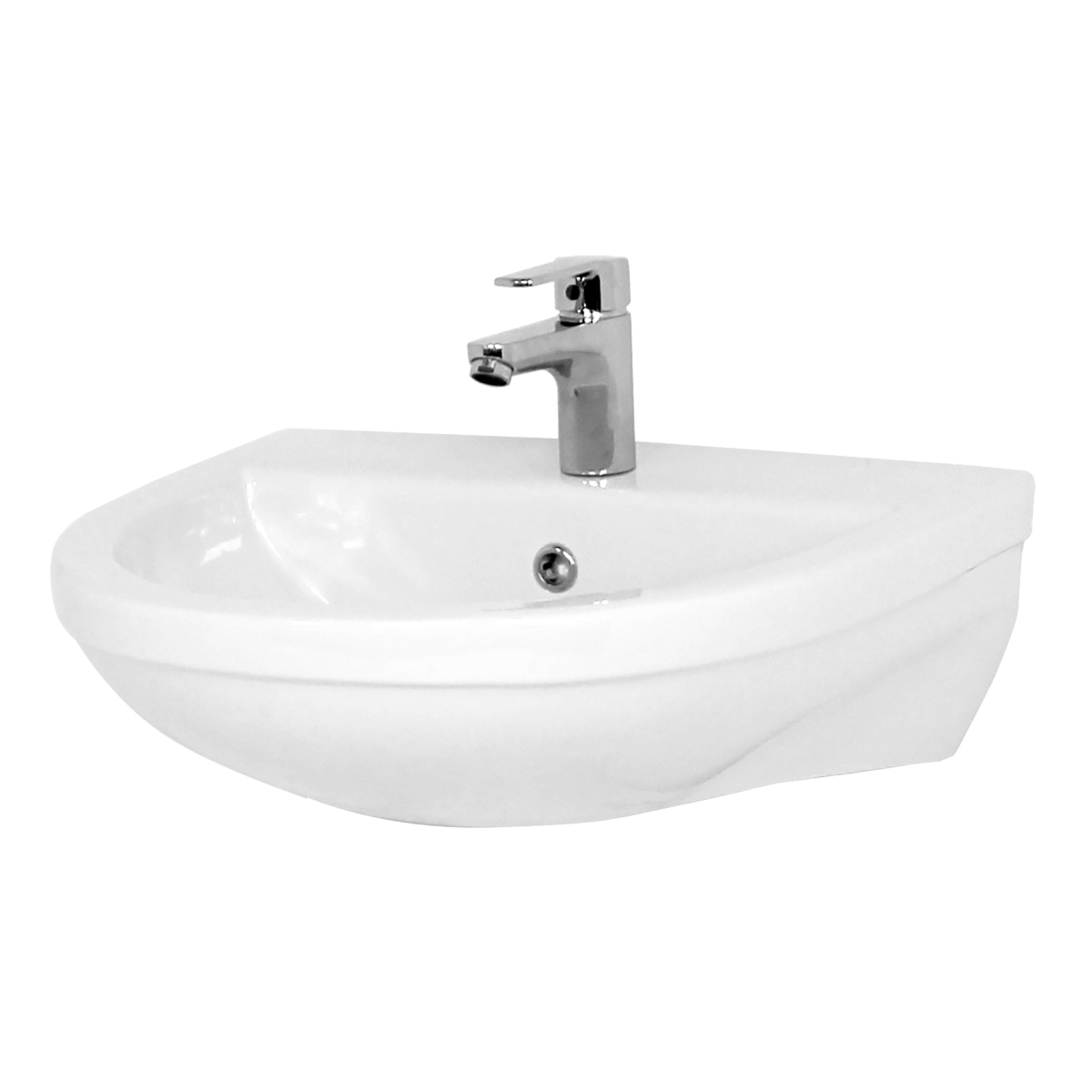 Vogue 45cm 1 Taphole Round Basin