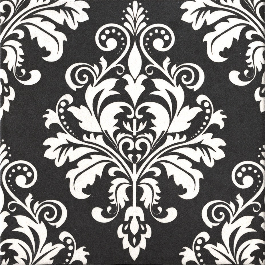 NB19432 Lichfield Damask Decor Wall & Floor Tile 200x200mm 6m²