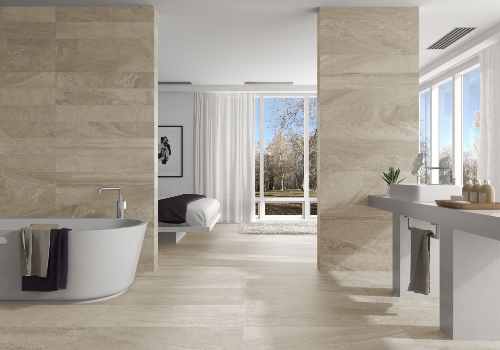 Iconic Sand Wall & Floor Tile 450x900mm N&C Tiles and Bathrooms