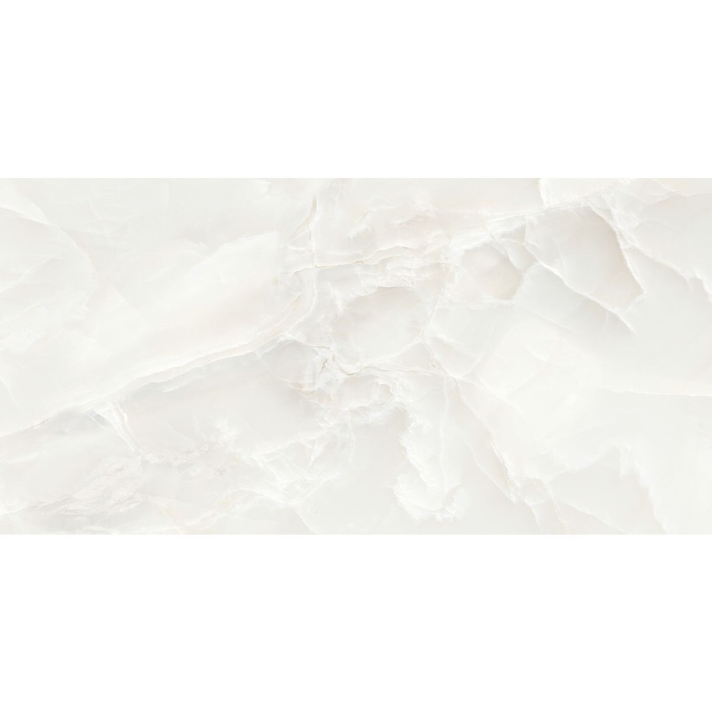 Marble Effect Italian Onyx Ivory Polished Porcelain Wall & Floor Tile