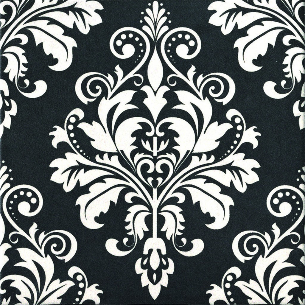 Lichfield Damask Decor Porcelain W/F Tile 200x200mm N&C Tiles and