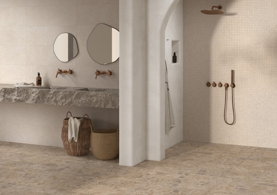 Eterna Mix Multicolour Rectified Porcelain Floor and Wall Tile 600x1200mm