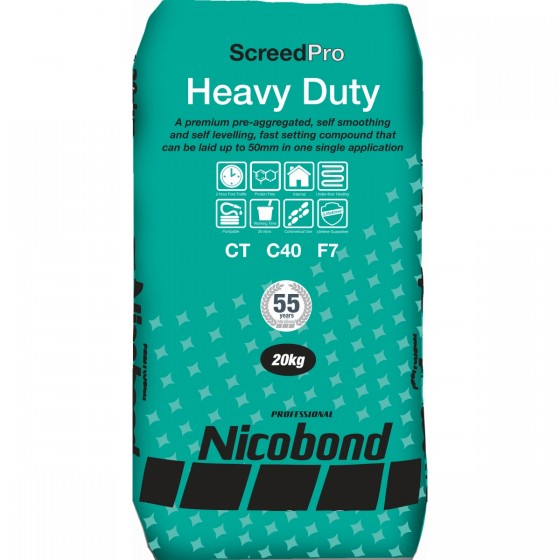 Nicobond Screedpro Heavy Duty Powder 20kg