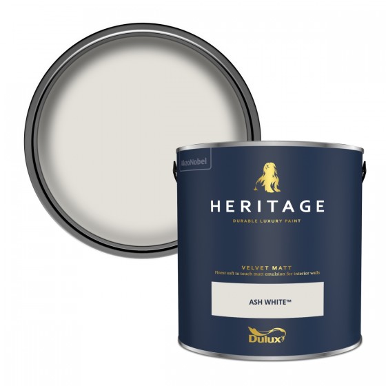 Dulux Heritage Ash White Velvet Matt 1lt