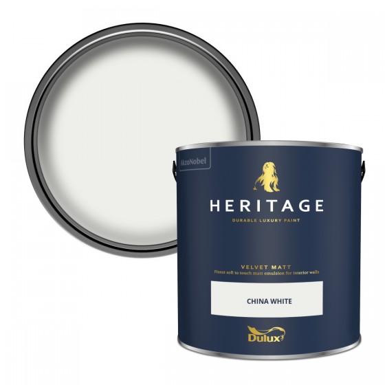 Dulux Heritage China White Velvet Matt 1lt