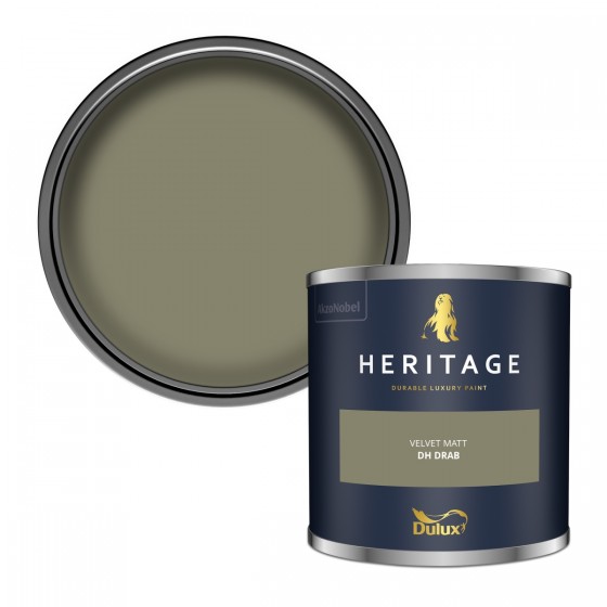 Dulux Heritage Dh Drab Velvet Matt 1lt