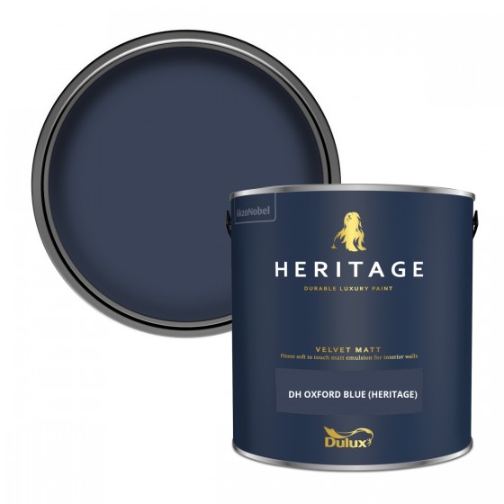 Dulux Heritage Dh Oxford Blue Velvet Matt 2.5lt