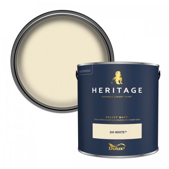 Dulux Heritage Dh White Velvet Matt 1lt