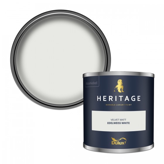 Dulux Heritage Edelweiss White Velvet Matt 1lt