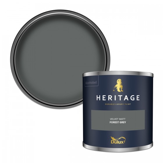 Dulux Heritage Forest Grey Velvet Matt 2.5lt