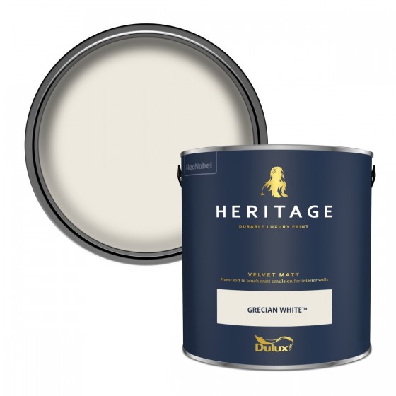 Dulux Heritage Grecian Whitevelvet Matt 1lt