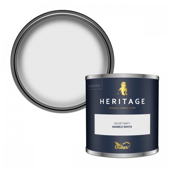 Dulux Heritage Marble White Velvet Matt 2.5lt