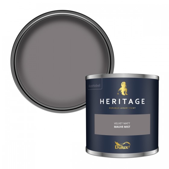 Dulux Heritage Mauve Mist Velvet Matt 1lt