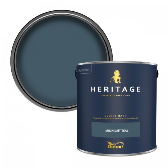 Dulux Heritage Midnight Teal Velvet Matt 5lt