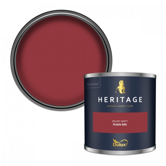 Dulux Heritage Pugin Red Velvet Matt 1lt