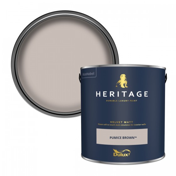 Dulux Heritage Pumice Brown Velvet Matt 1lt