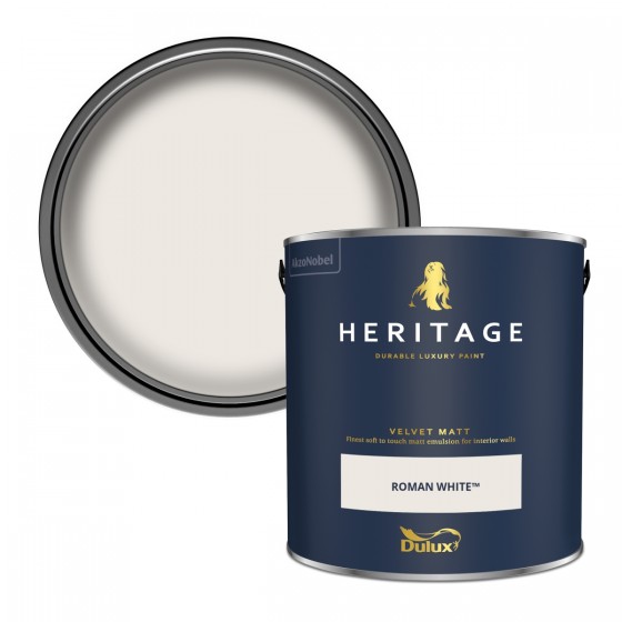 Dulux Heritage Roman White Velvet Matt 1lt