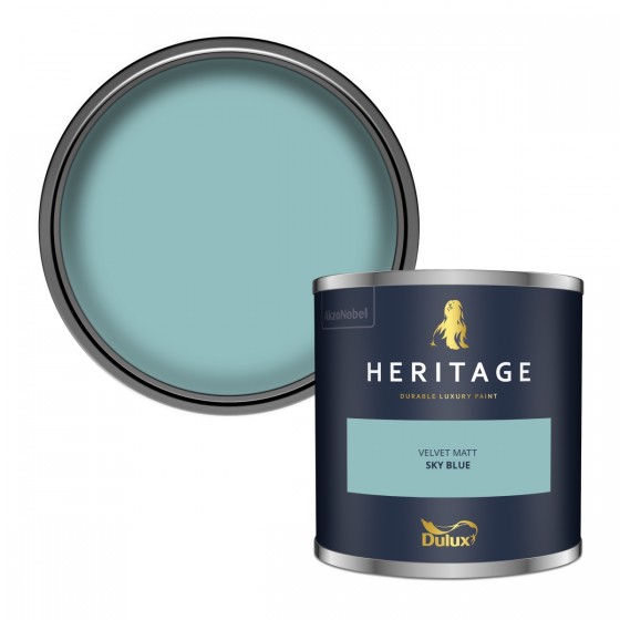 Dulux Heritage Sky Blue Velvet Matt 1lt