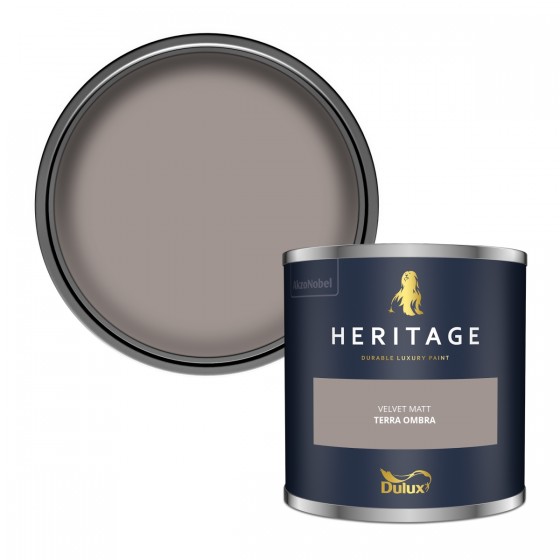 Dulux Heritage Terra Ombra Velvet Matt 5lt