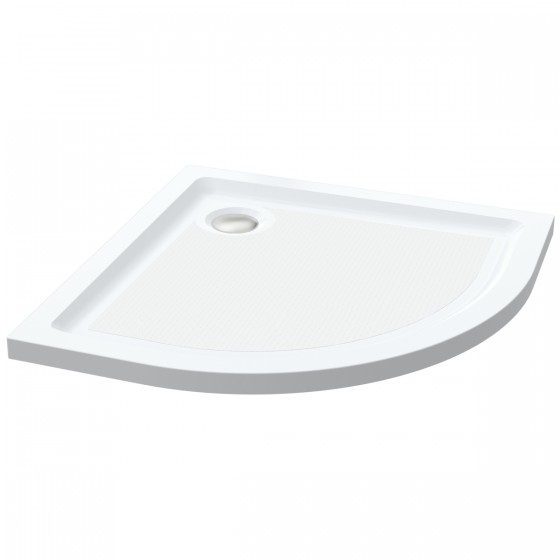 Nova Anti Slip Low Profile Shower Tray Quadrant 800 x 800mm