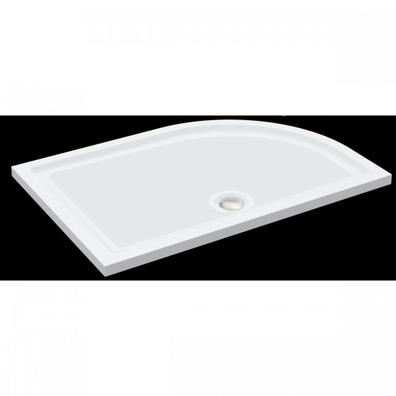 Nova Anti Slip Low Profile Shower Tray Quadrant 1000 x 800mm