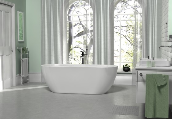 Arlington White Bath Including Waste 1690 x 730mm