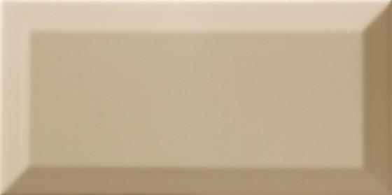 Synergy Metro Underground Bevel Coffee Ceramic Wall Tile 200x100mm
