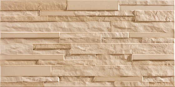 NB18719 Inspire Warm Beige Structure Wall & Floor Tile 300x600mm - 3.8m²