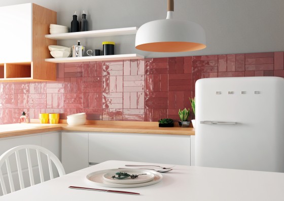 Carnival Bordeaux Porcelain Floor and Wall Tile 200x65mm