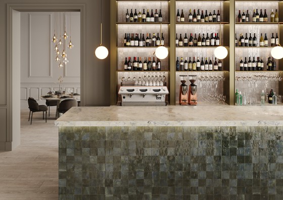 Beaumont Blend Squares Porcelain Floor and Wall Tile 300x600mm