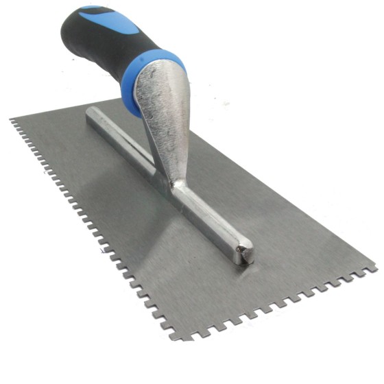 Nicobond Professional Softgrip 4mm Sq Notched Trowel