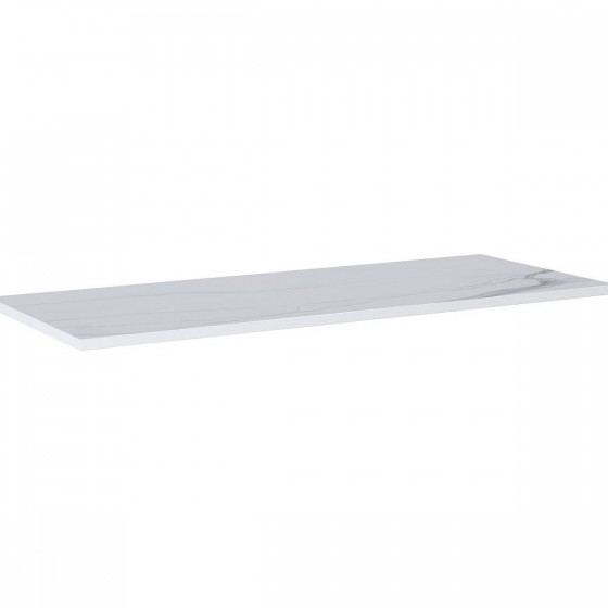 Look Modular Marble Worktop 120x46x2cm White Matt