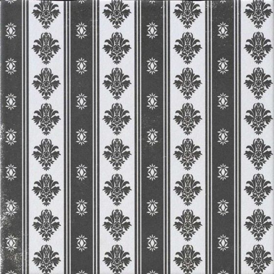 Lichfield Damask Decor Porcelain W/F Tile 200x200mm