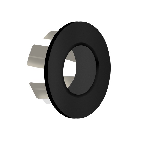 Basin Overflow Ring Brushed Black