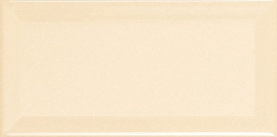 NB19716 Metro Bevel Gloss Cream Wall Tile 75x150mm - 1m²