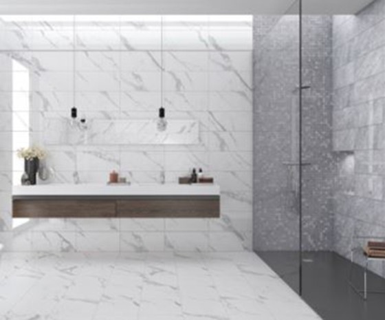 Splendour Statuario Marble Floor 330x330mm