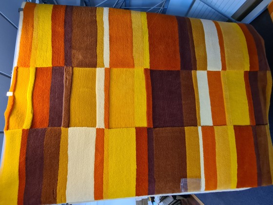 N&C RUGS CORNFLOWER ORANGE NC4/605 35 120X180CM