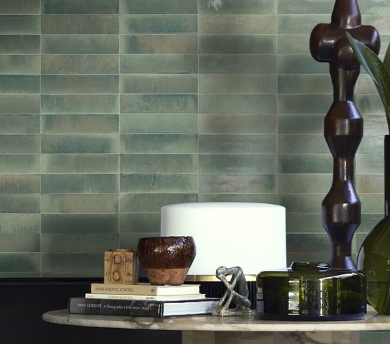 Lume Forest Gloss Porcelain Wall and Floor Tile 240x60mm