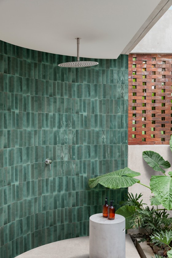 Lume Turquoise Gloss Porcelain Wall and Floor Tile 240x60mm