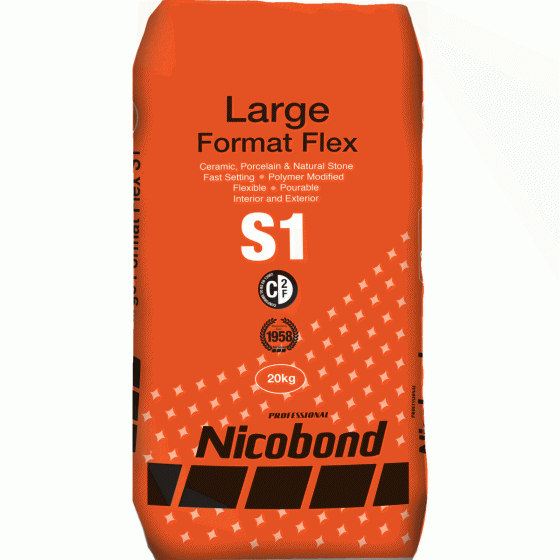 Nicobond Large Format / Format Flex S1 Adhesive Grey