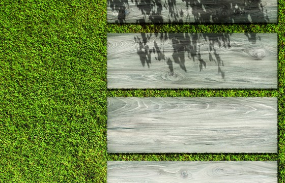 Wood Nature Nawa Grey Porcelain Floor Tile 400x1200x20mm