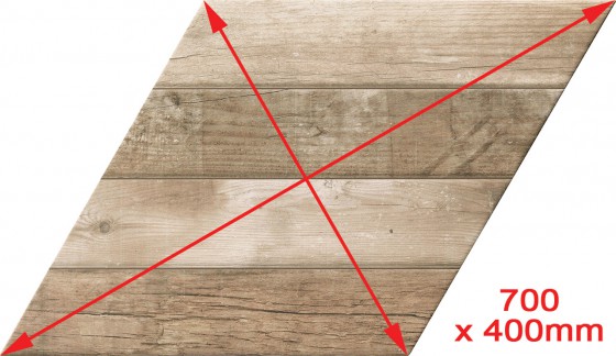 Wood Direction Camel Right Chevron Floor Tile
