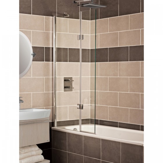 Enhance8 Left Hand Outward Folding Bath Screen