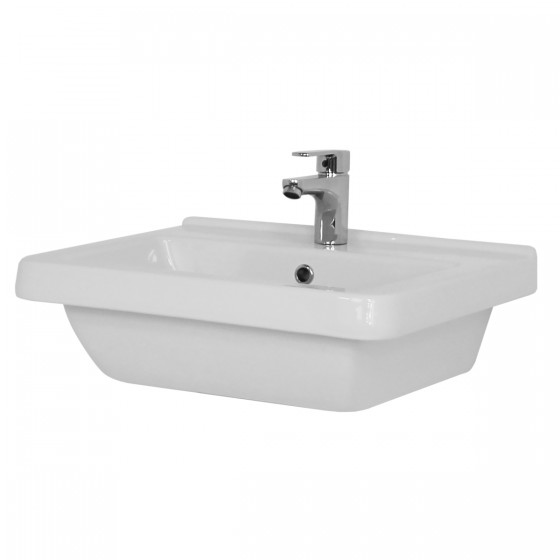 Vogue 60cm 1 Taphole Square Basin