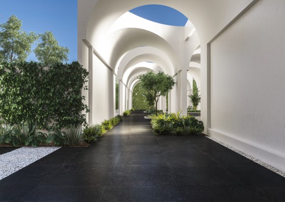 Slate Anthracite Outdoor Tile 500x1000x20mm