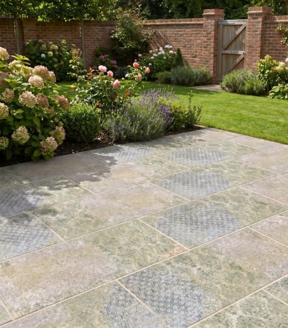 Bohemian Blend Outdoor Porcelain Paving 500x1000x20mm