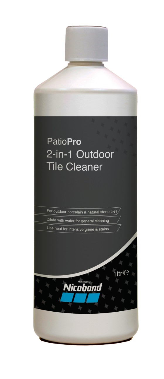 Nicobond Patio Pro 2-in-1 Outdoor Tile Cleaner 1ltr