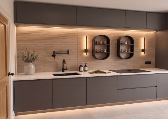 Tokyo Slatwood Natural Ceramic Wall Tile 310x610mm